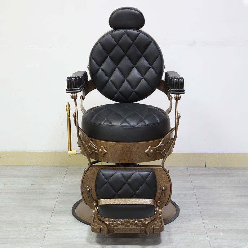 Hot Sale High End Barber Chairs Modern Salon Furniture Heavy Duty Man Barber Shop Chairs Vintage Barber Chair For Men