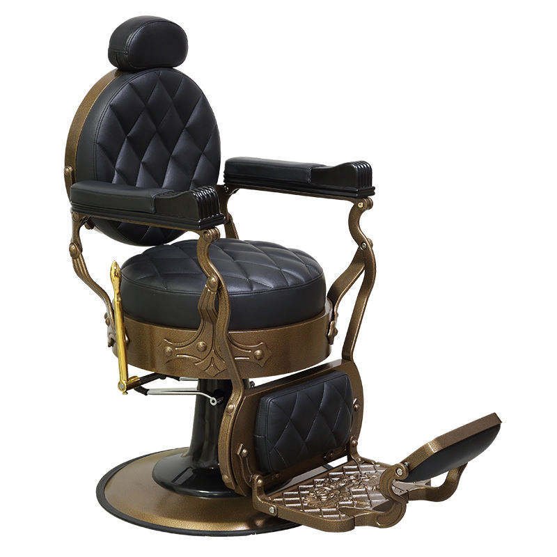 Hot Sale High End Barber Chairs Modern Salon Furniture Heavy Duty Man Barber Shop Chairs Vintage Barber Chair For Men