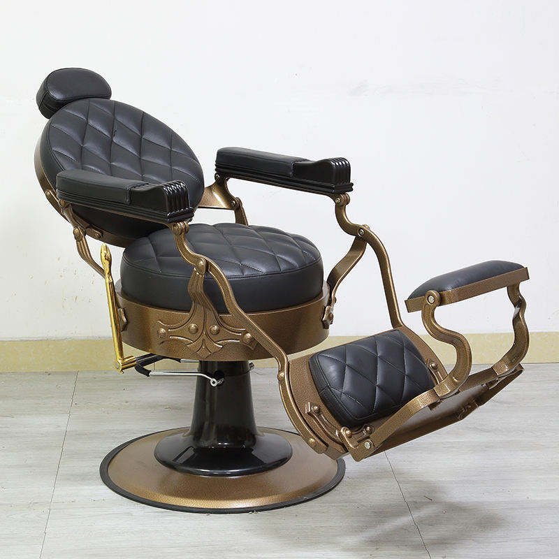 Hot Sale High End Barber Chairs Modern Salon Furniture Heavy Duty Man Barber Shop Chairs Vintage Barber Chair For Men