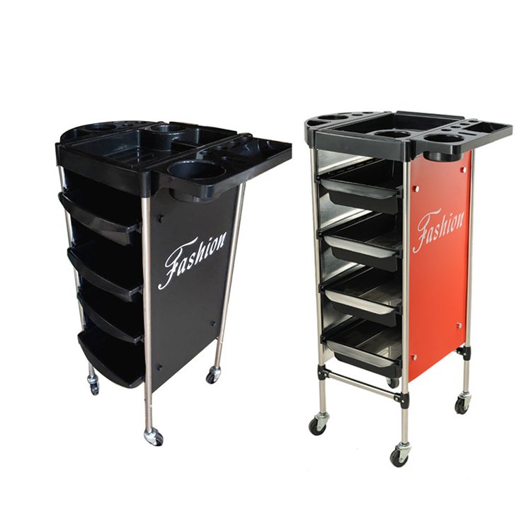 Multifunctional new hairdressing cart hairdressing and beauty tool car salon trolley rack trolley cart salon