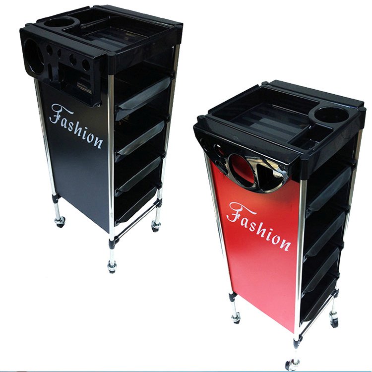 Multifunctional new hairdressing cart hairdressing and beauty tool car salon trolley rack trolley cart salon