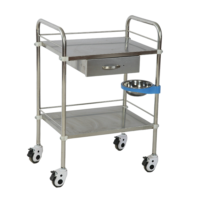 High Quality Stainless Steel Detachable Medical Trolley For Hospital