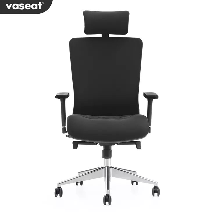 Commercial aluminum luxury long back high-elastic mesh chair massage chair