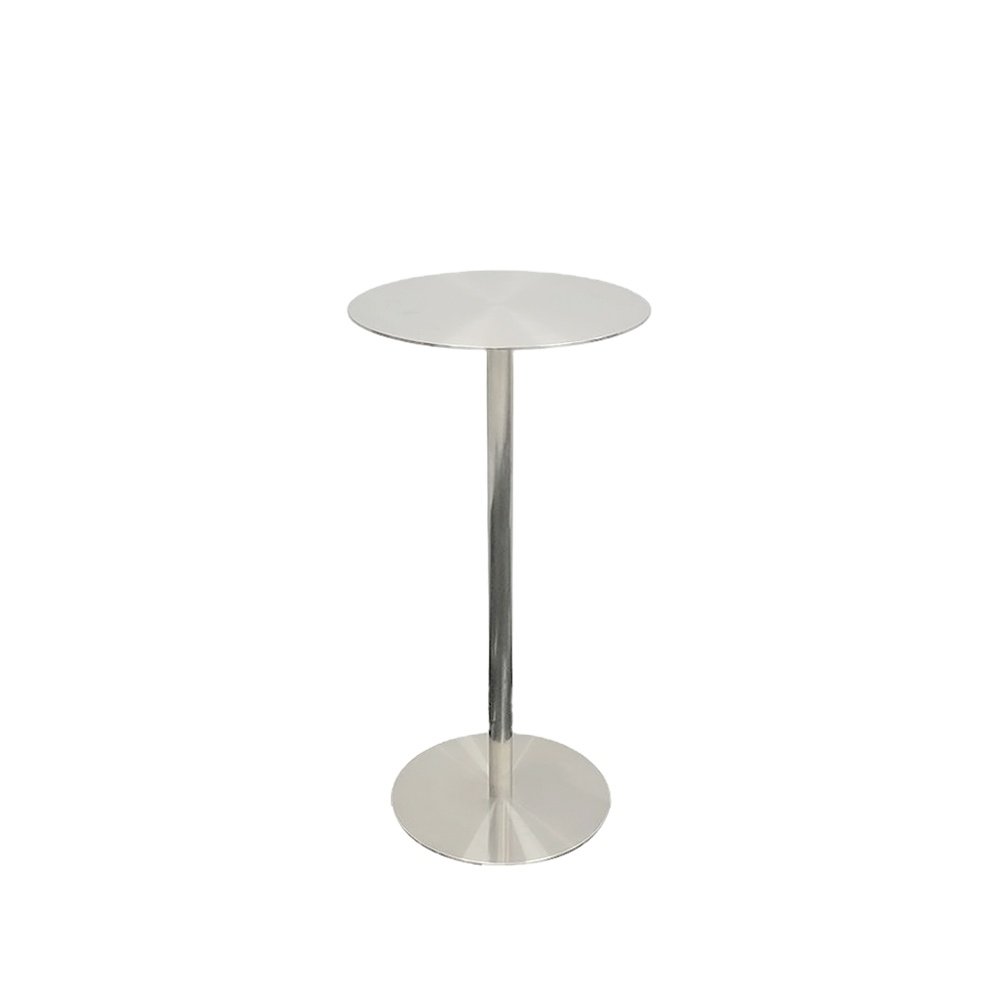 Luxury High Quality Bar Table Stainless Steel Round Tall Table For salon