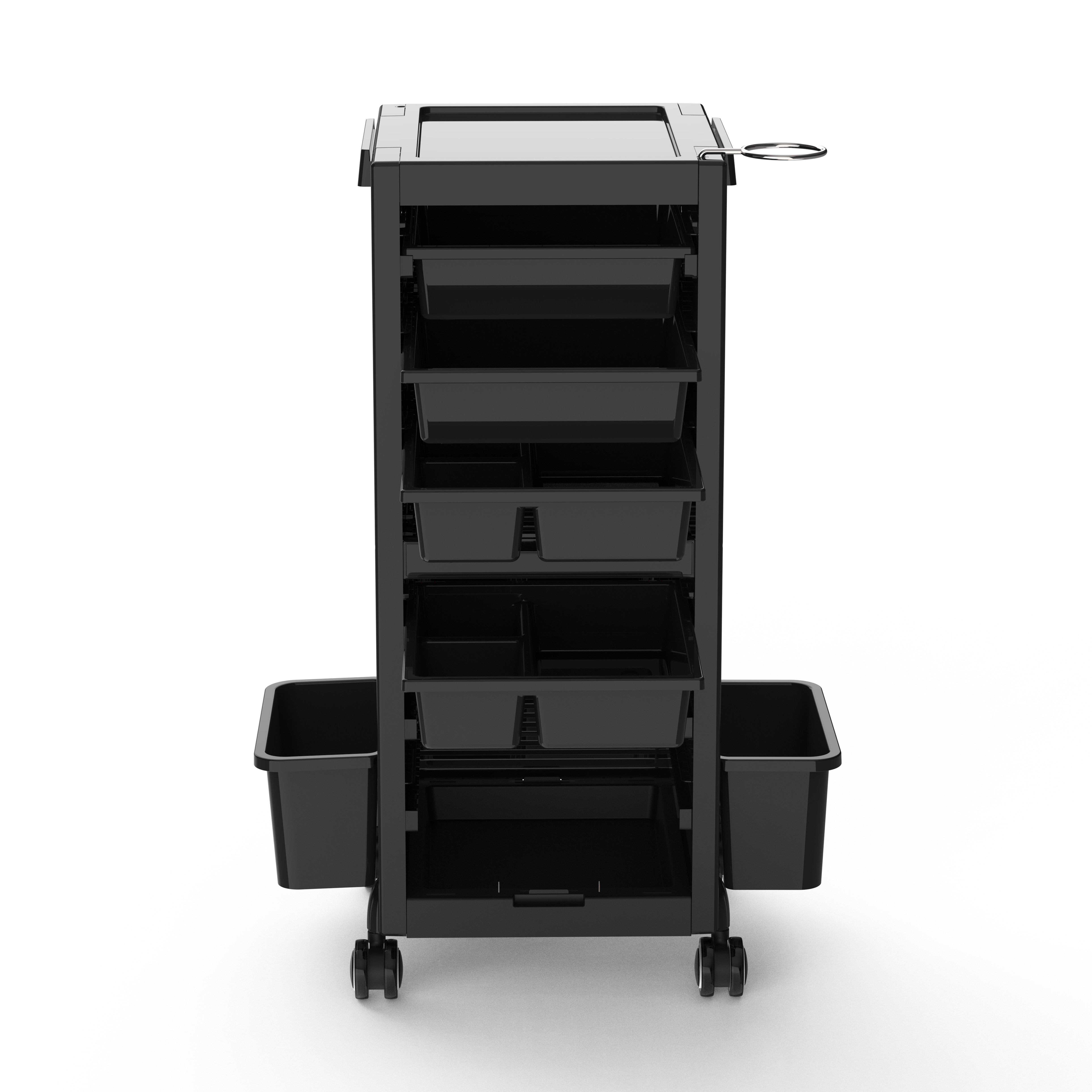 Enclosed Back DIY hair salon trolley