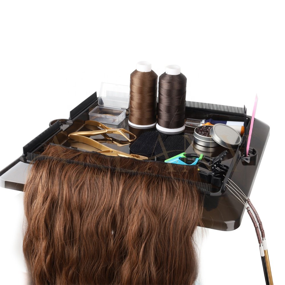 Barber Shop Beauty Salon Trolley Hair Extension Mobile Rolling And Metal Salon Trolley Carts Salon Trolley Hairdressing