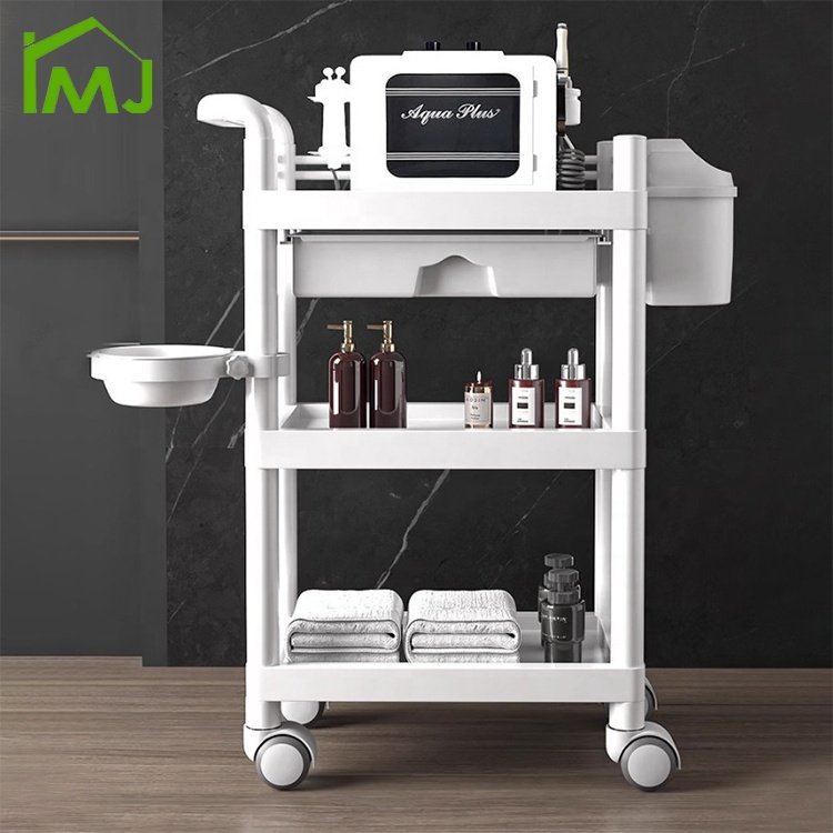 Factory salon Barber Shop Tool Trolley Multifunction Hairdresser Beauty cart