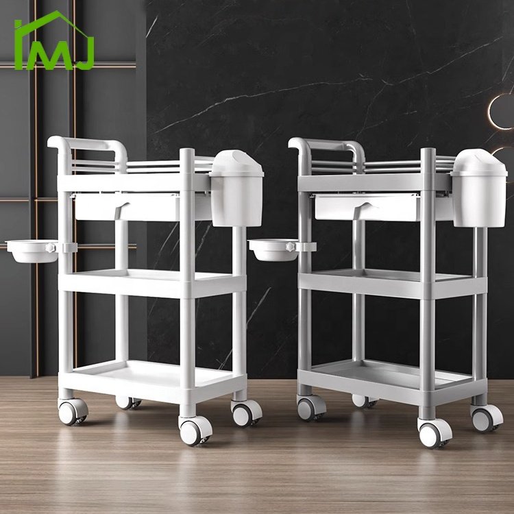 Factory salon Barber Shop Tool Trolley Multifunction Hairdresser Beauty cart