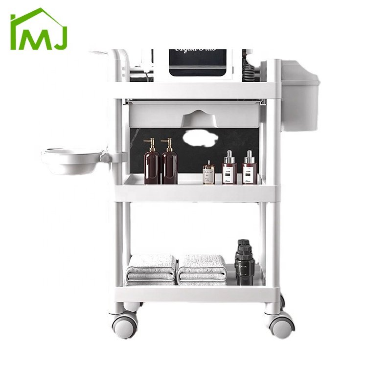 Factory salon Barber Shop Tool Trolley Multifunction Hairdresser Beauty cart