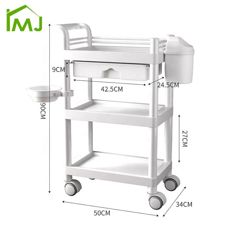 Factory salon Barber Shop Tool Trolley Multifunction Hairdresser Beauty cart