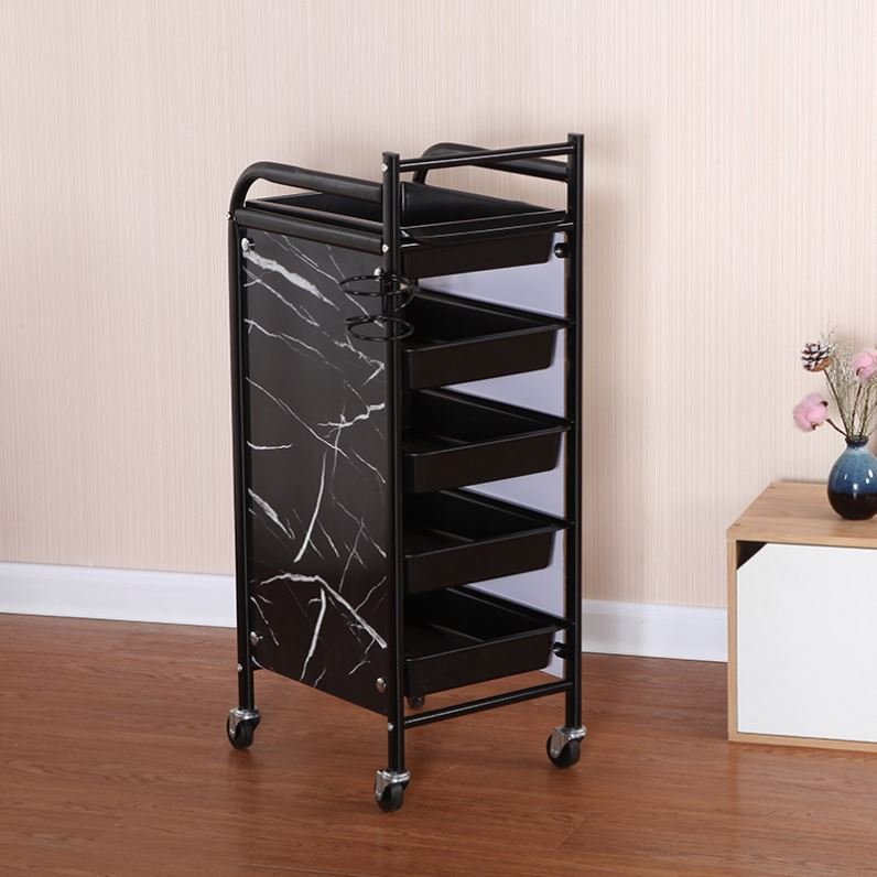 Practical Best Selling Salon Furniture Stylish Solid Hand Trolley Stainless Steel Tool Salon Trolley