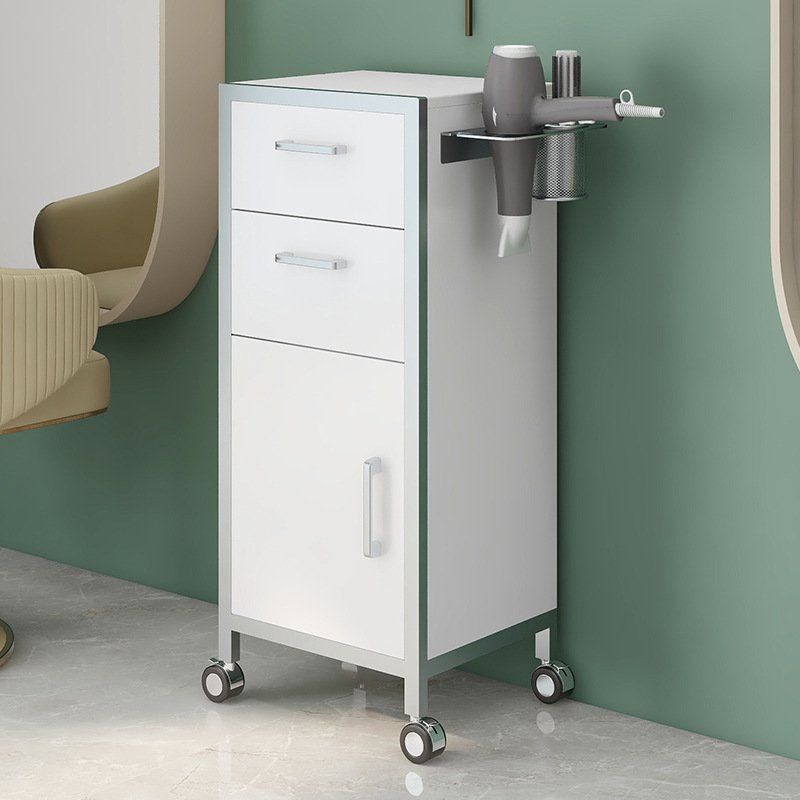 Salon Furniture Barber Shop Hair Salon Stations Furniture Wooden Cabinet Factory Cabinet With Drawer For Haircut Barber Cabinet