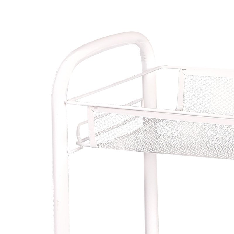 Beauty Salon Furniture Trolley Cabinet Cart Professional Kitchen Tool Storage Trolley Metal Plastic 2021 Tenice 3 Tier 4-wheels