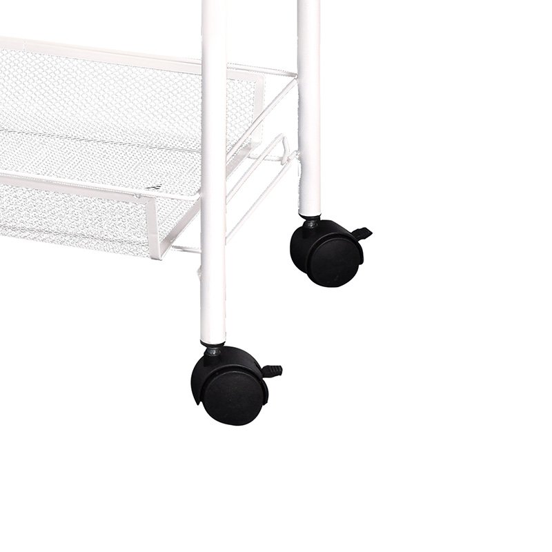 Beauty Salon Furniture Trolley Cabinet Cart Professional Kitchen Tool Storage Trolley Metal Plastic 2021 Tenice 3 Tier 4-wheels