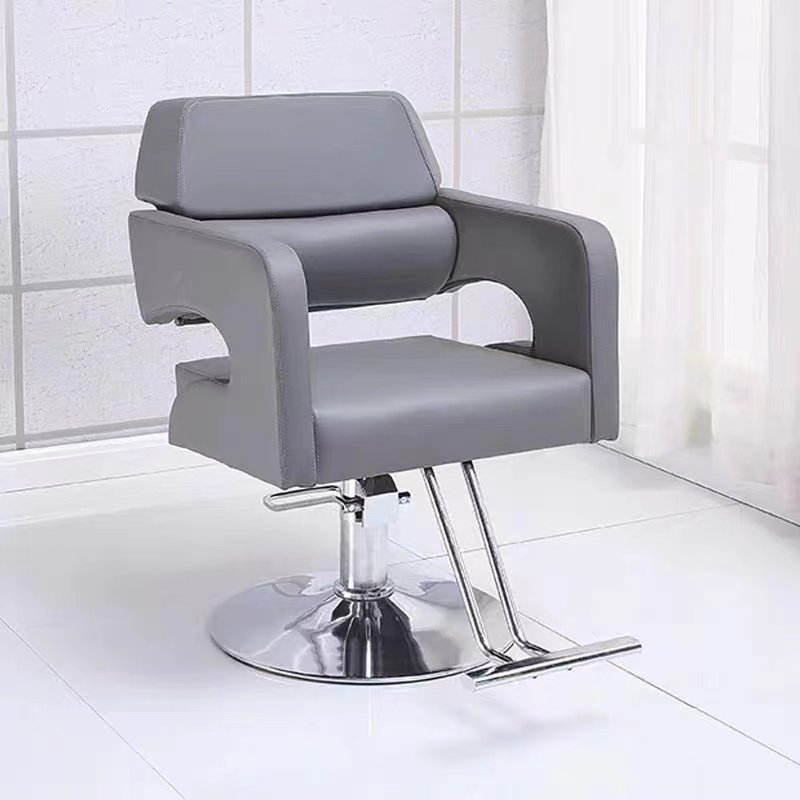 2024 New Salon Chair Reclining Barber Chair Hairdressing Styling Chair Adjustable Barbershop Furniture