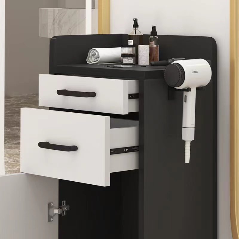 Professional 2024 White Rolling Barber Spa Facial Metal Hair Salon Beauty Salon Hairdressing Trolley Carts