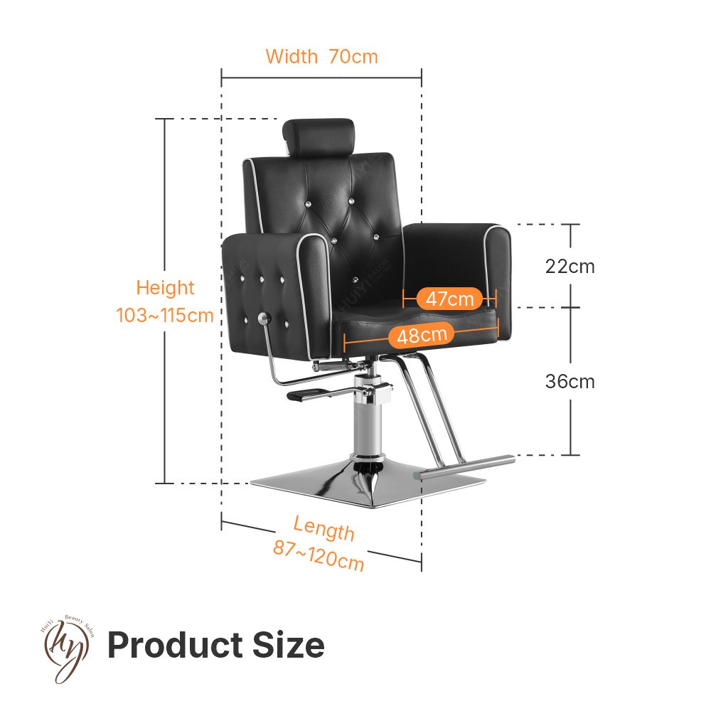 Factory Direct Sale Barber Styling Equipment Hair Salon Chairs LC076