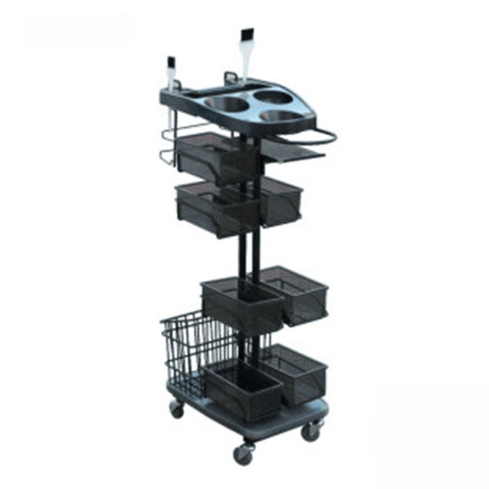 Wholesale Economical ABS Plastic Lockable Beauty Hair Salon Trolley