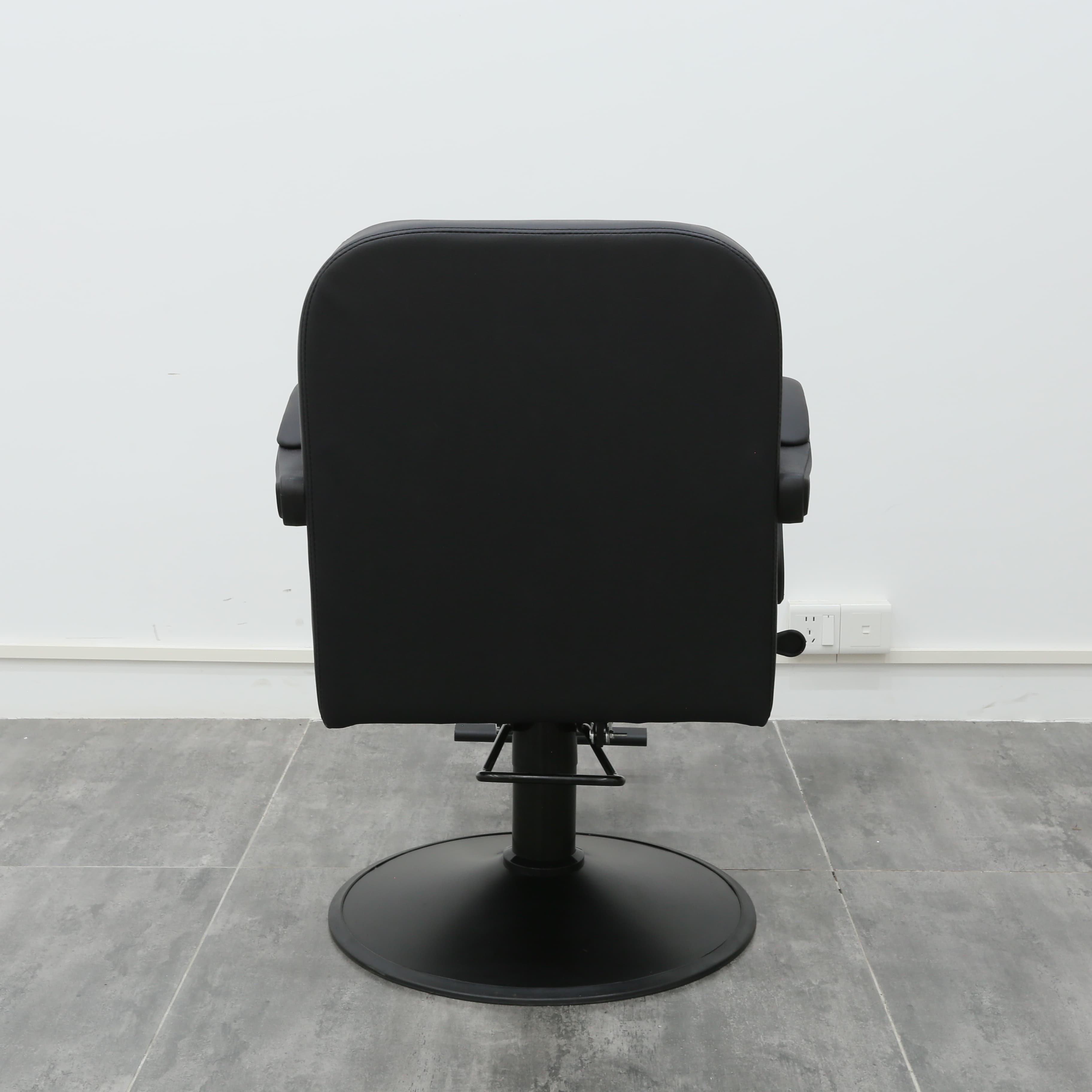 Barber Supplies Barbershop Salon Styling Chair Black Salon Chair Furniture Hydraulic Reclining Hairdressing Barber Chair
