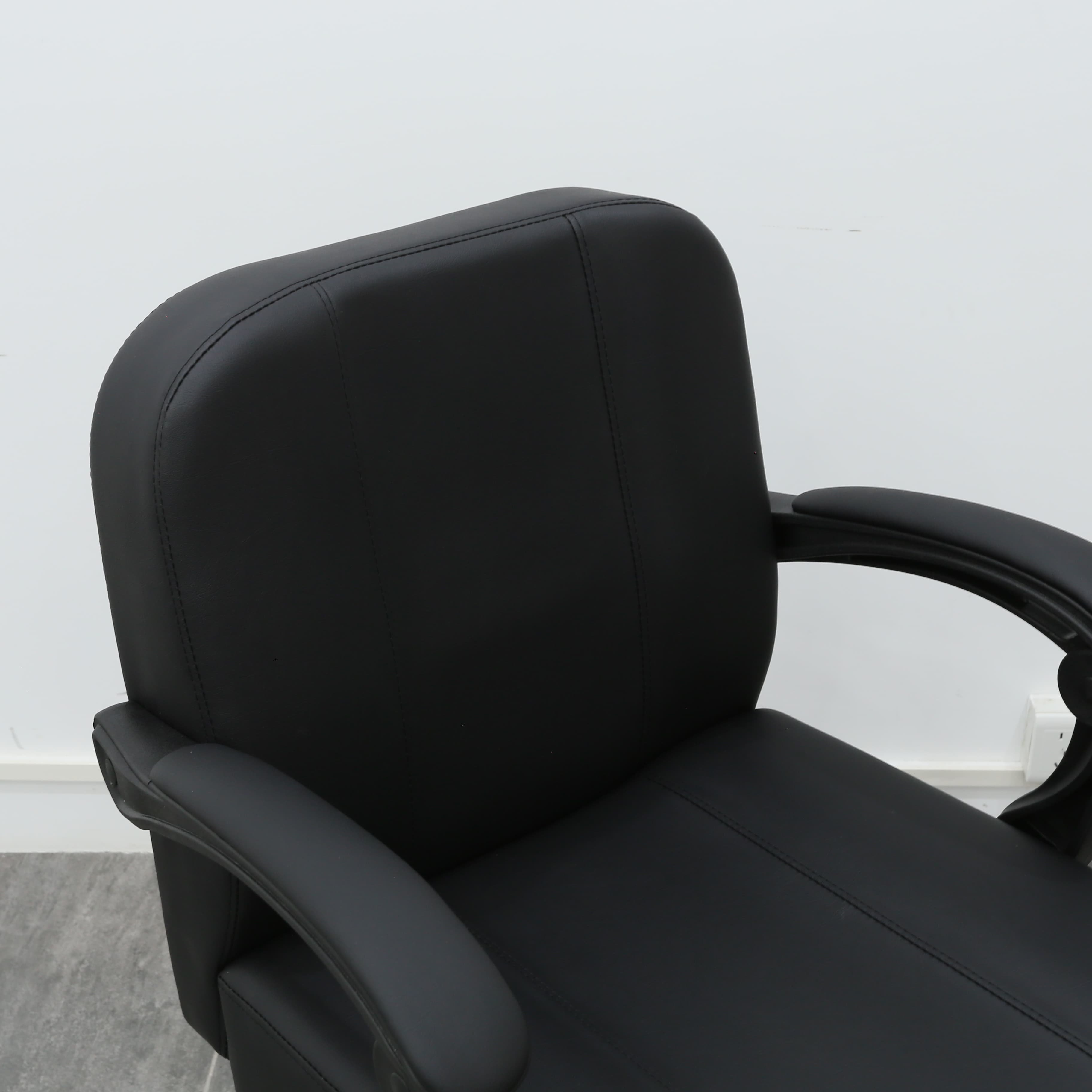 Barber Supplies Barbershop Salon Styling Chair Black Salon Chair Furniture Hydraulic Reclining Hairdressing Barber Chair