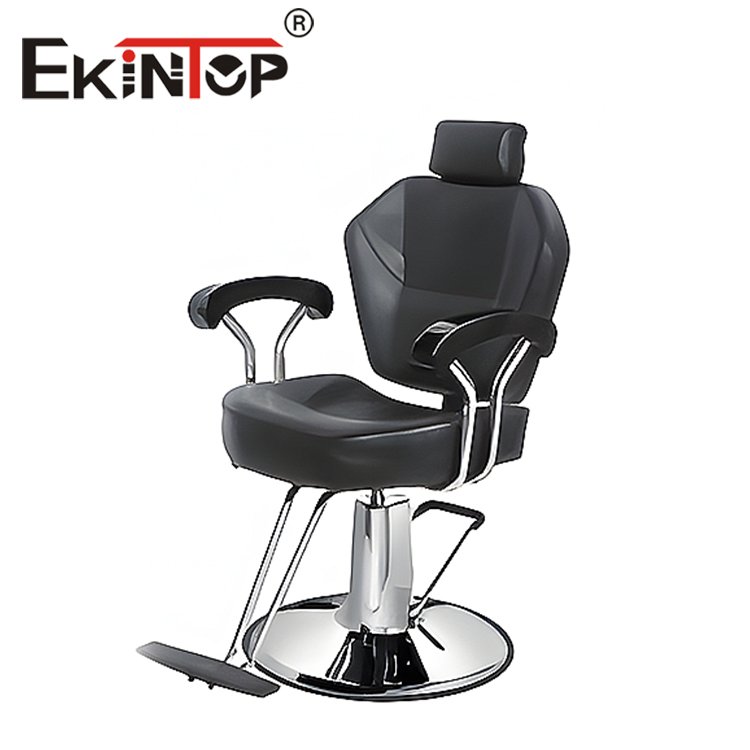 Ekintop Antique Beauty Salon Black Reclining Hydraulic Barber Chair Massage Chair Beauty Salon Chairs
