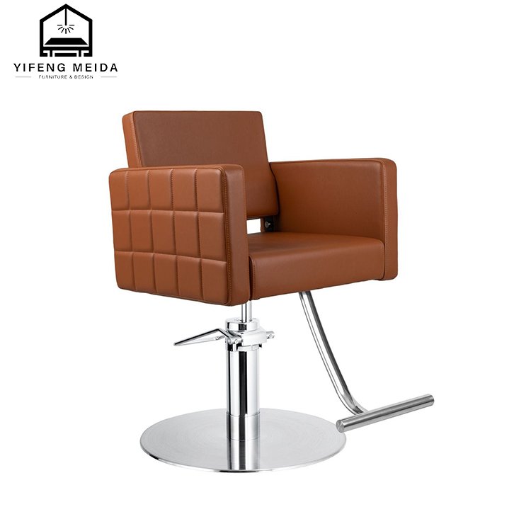 Modern luxury New Design Comfortable Hairdressing oil chair Optional color Barber Chair