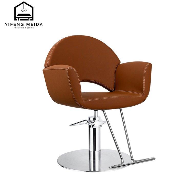 Modern luxury New Design Comfortable Hairdressing oil chair Optional color Barber Chair