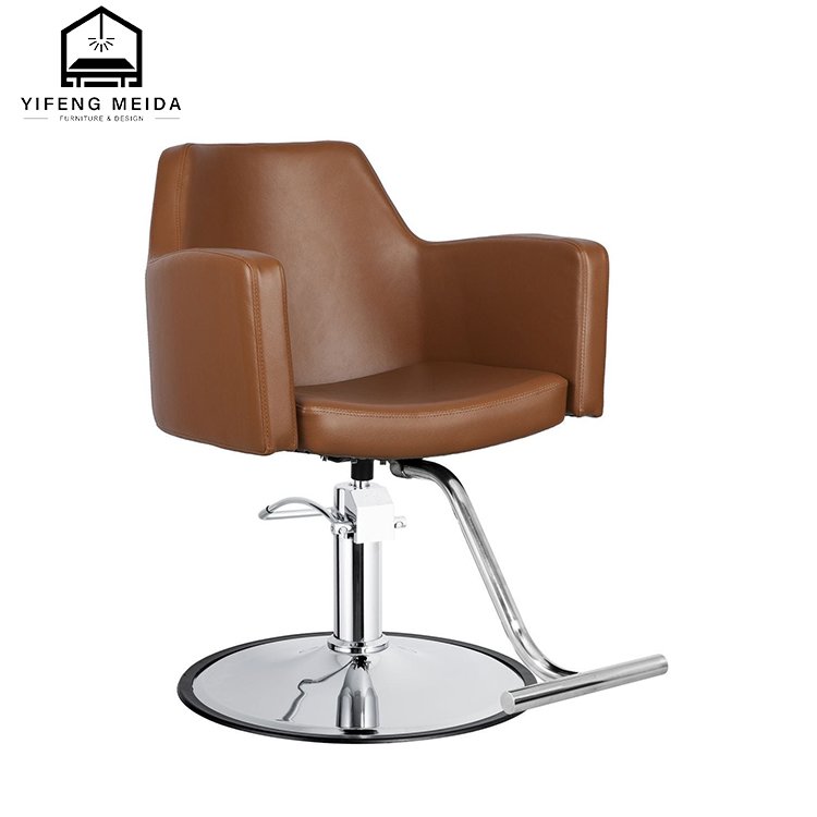 Modern luxury New Design Comfortable Hairdressing oil chair Optional color Barber Chair