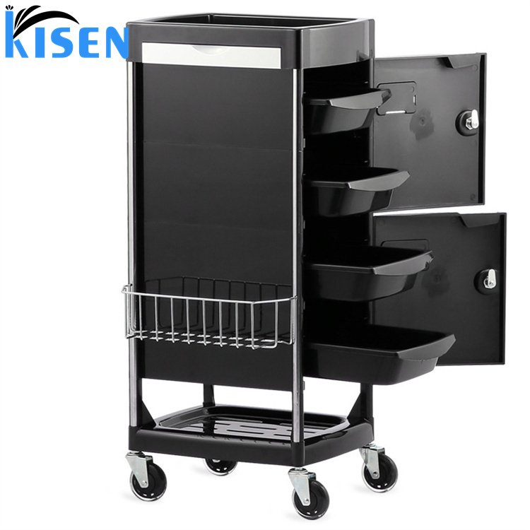 Luxury Salon Trolley salon furniture hairdressing cart beauty salon trolley with wheels