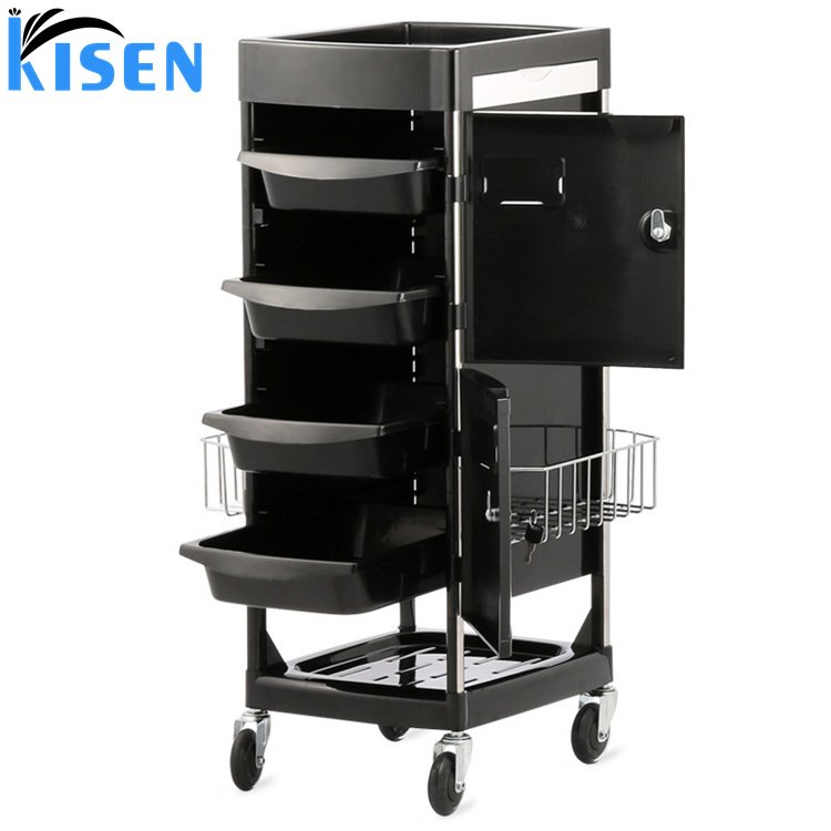 Luxury Salon Trolley salon furniture hairdressing cart beauty salon trolley with wheels