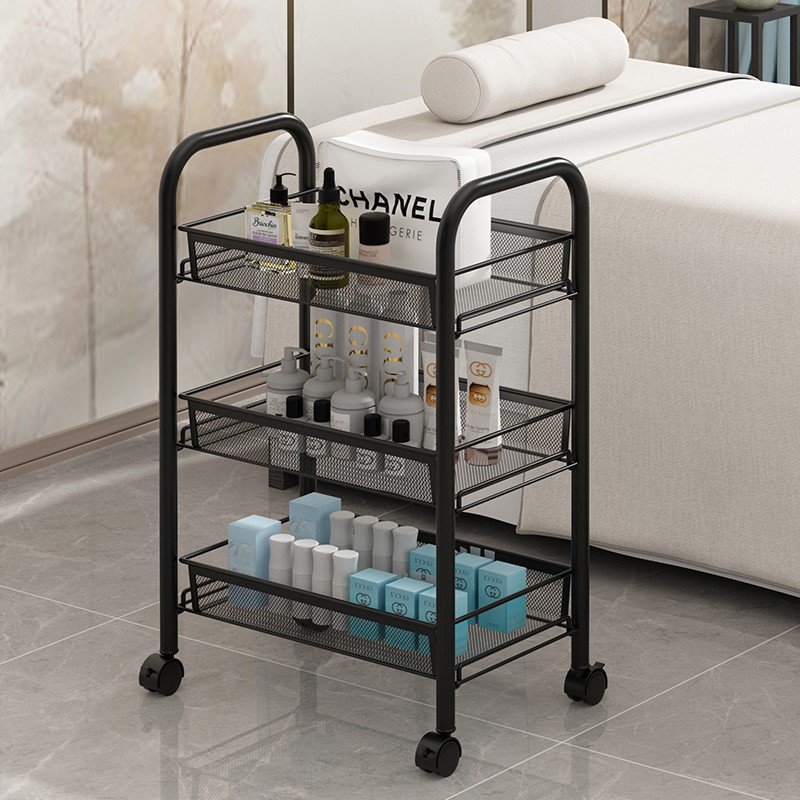 Modern Beauty hair salon stainless steel beauty stool cart trolley for sale