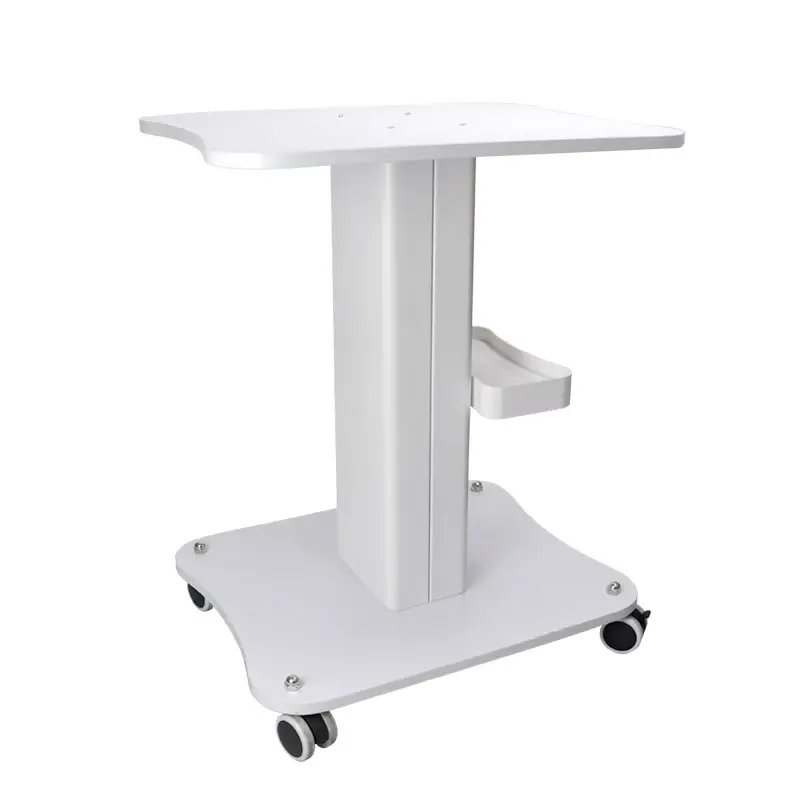 Beauty Salon Equipment Trolley Simple Storage Multilayer Mobile Trolley with Basket