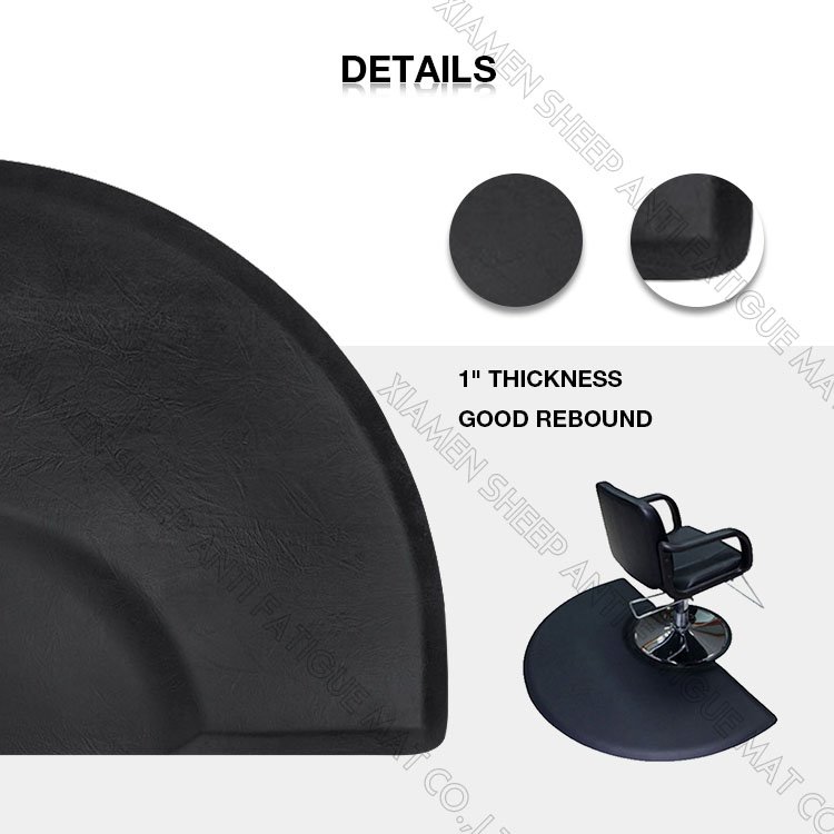 Sheepmats Waterproof PVC PU Anti Fatigue Chair Beauty Salon Barber Station Floor Mats,Barber Workstation Antifatigue Mat