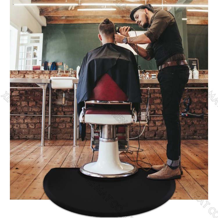 Sheepmats Waterproof PVC PU Anti Fatigue Chair Beauty Salon Barber Station Floor Mats,Barber Workstation Antifatigue Mat