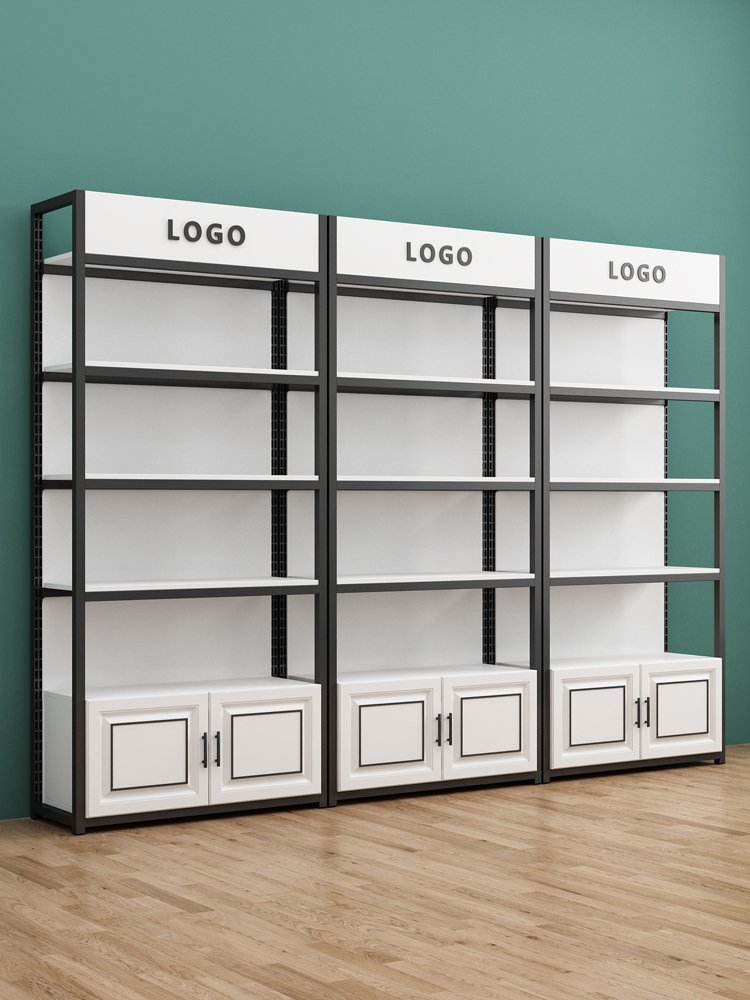 Shelves display cabinets Product display cabinets Beauty salon shelves barbershop multi-layer cosmetic display cabinets