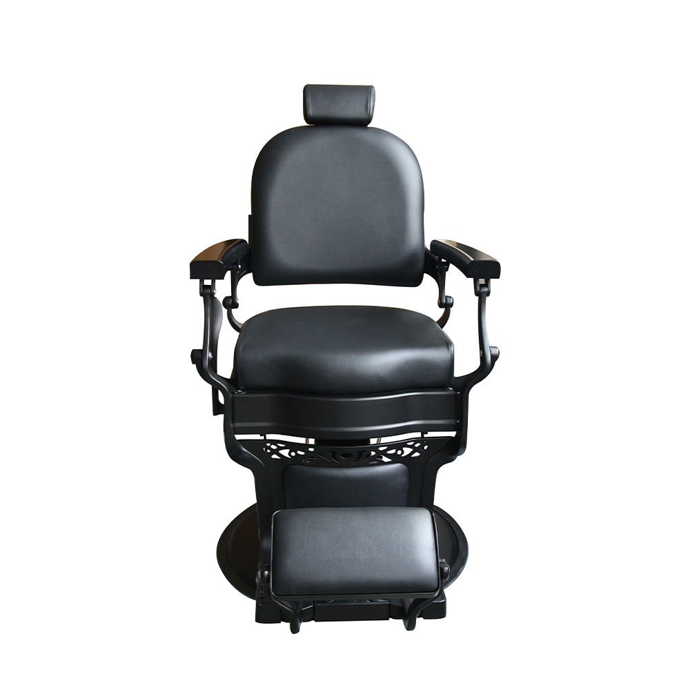 Synthetic leather barber chair parts chair barber black barber chair for sale
