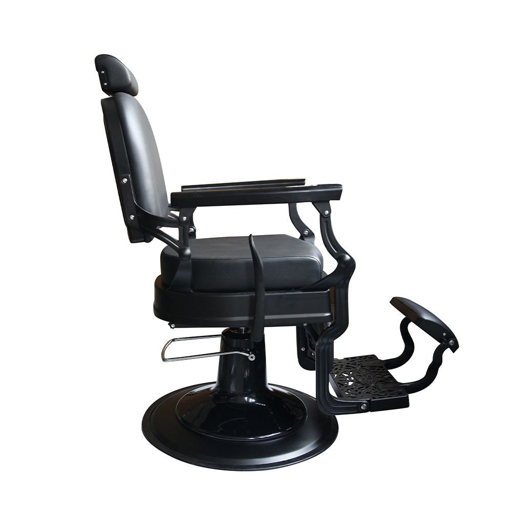 Synthetic leather barber chair parts chair barber black barber chair for sale