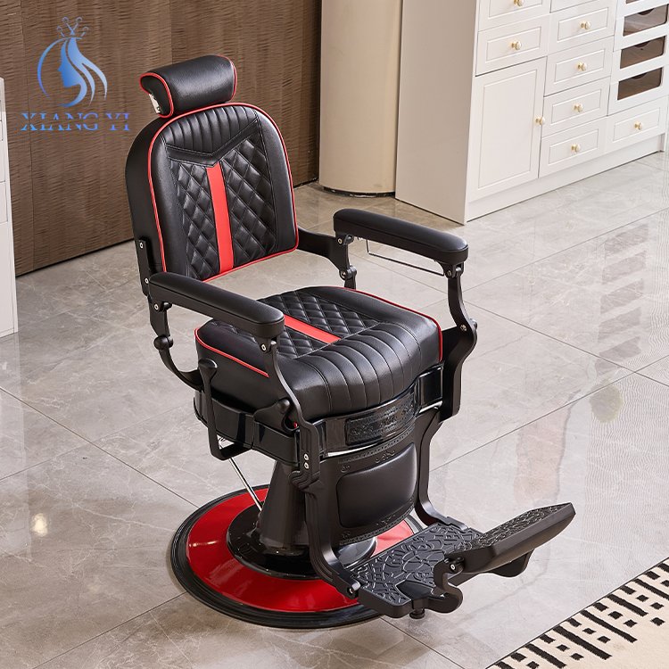 Heavy duty Hydraulic Pump Salon Equipment reclining Beauty men's Barber Chairs
