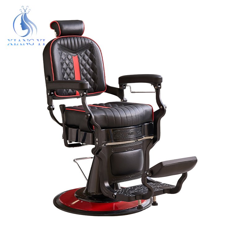 Heavy duty Hydraulic Pump Salon Equipment reclining Beauty men's Barber Chairs