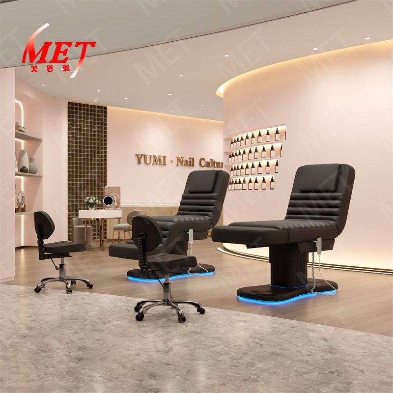 Wholesale 3 Electric Motors Spa Salon Cosmetic Treatment Facial Bed Beauty Massage Table