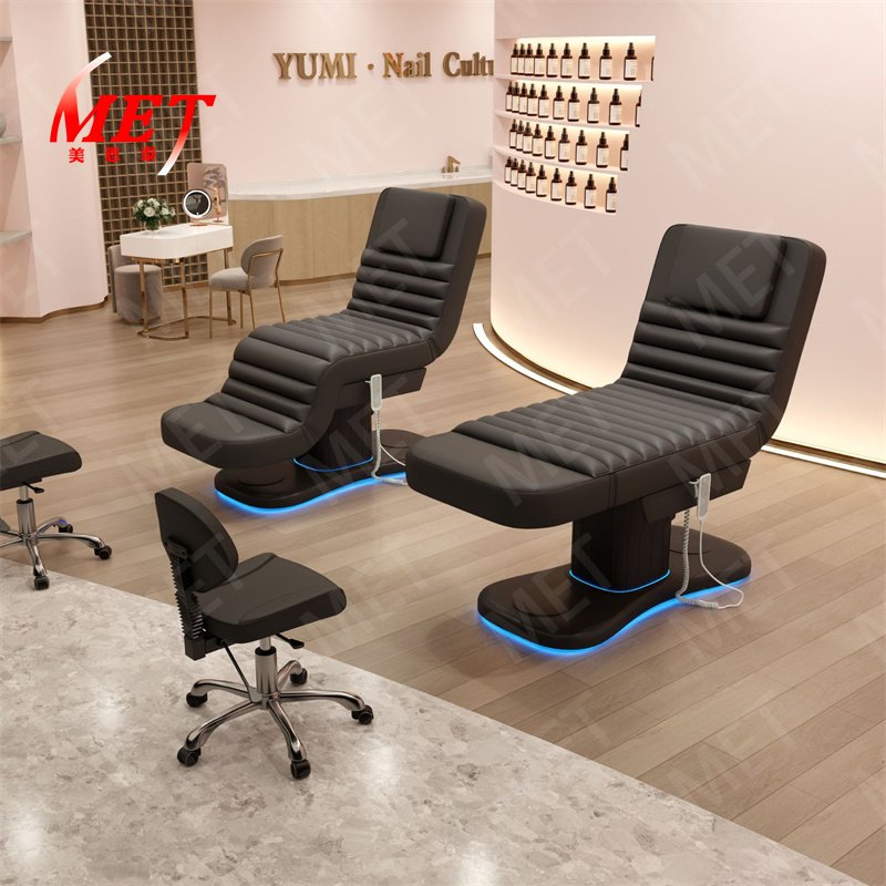 Wholesale 3 Electric Motors Spa Salon Cosmetic Treatment Facial Bed Beauty Massage Table