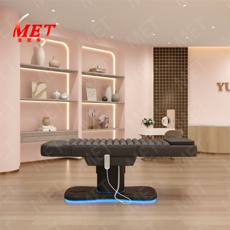 Wholesale 3 Electric Motors Spa Salon Cosmetic Treatment Facial Bed Beauty Massage Table