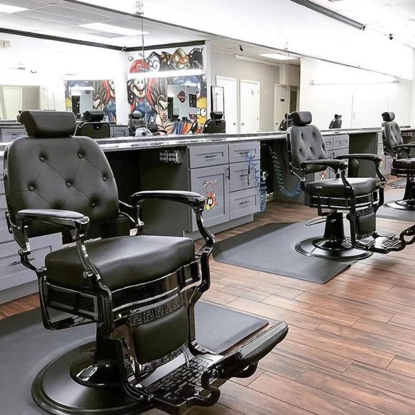 Modern salon equipment Furniture antique retro European style barber salon beauty chair
