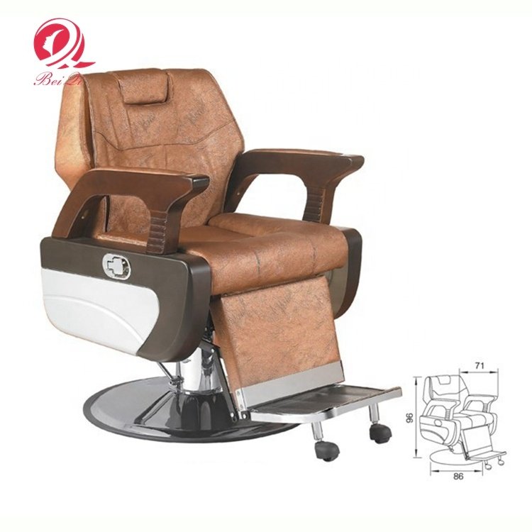 Hot sale antique heavy duty hydraulic barber chair man vintage salon chair styling for beauty salon