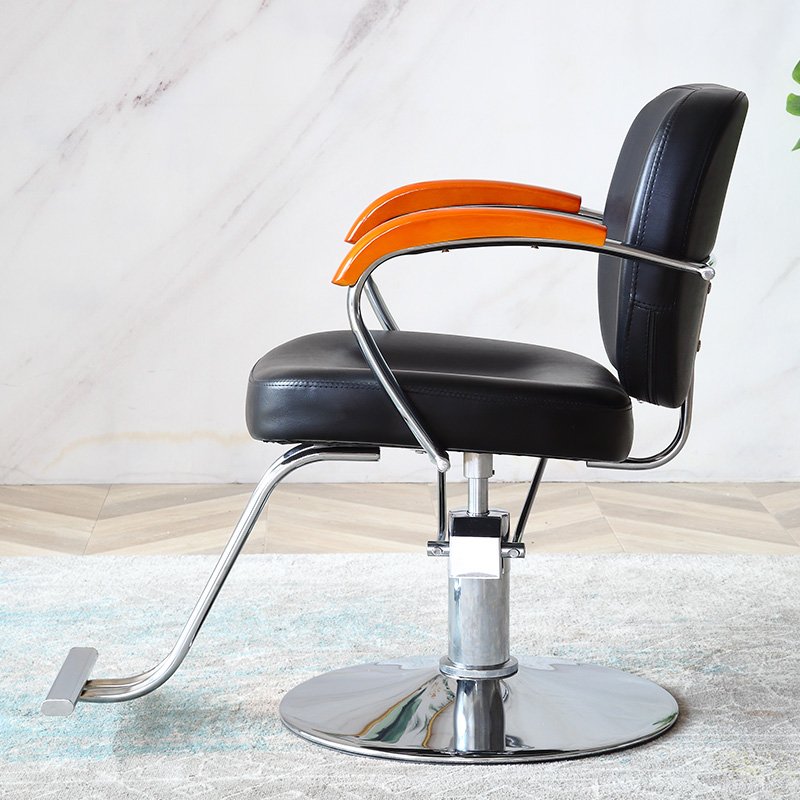 Foshan cheap barber chair wholesale, light and easy to install, customizable color
