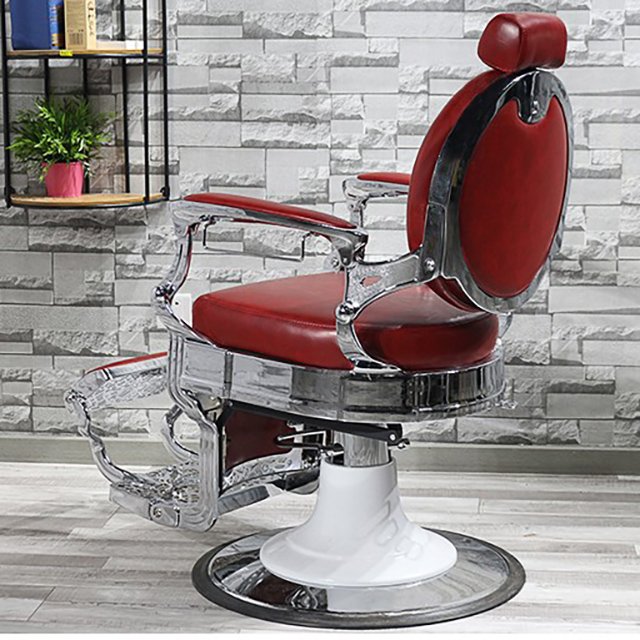 Retro Barber Chair Specification Hydraulic Kids Barber Chair European Style Salon Equipment Barber Chair