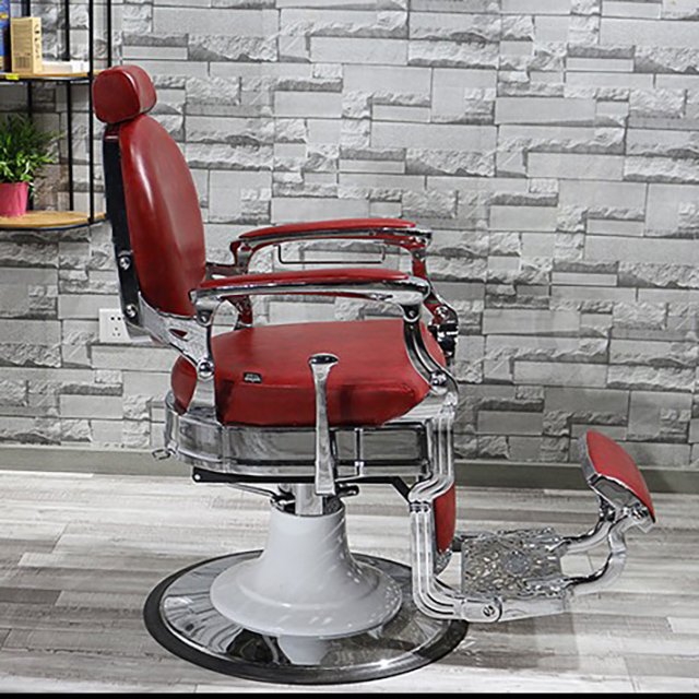 Retro Barber Chair Specification Hydraulic Kids Barber Chair European Style Salon Equipment Barber Chair