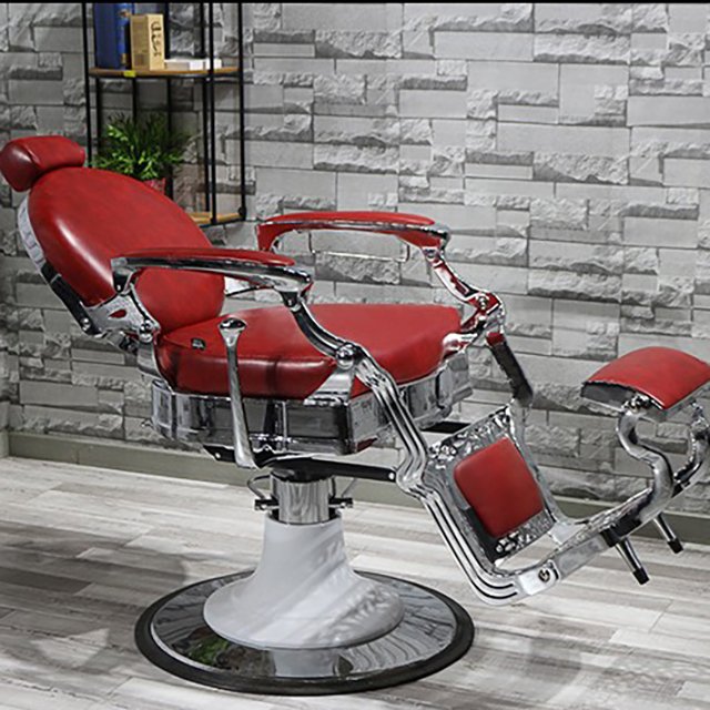 Retro Barber Chair Specification Hydraulic Kids Barber Chair European Style Salon Equipment Barber Chair