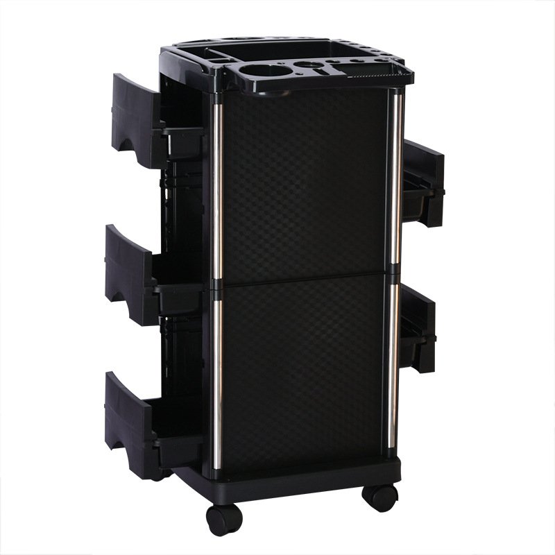 OEM Support Professional Hairdressing Salon Nail Organizer Utility Cart Beauty Hair Salon Trolley