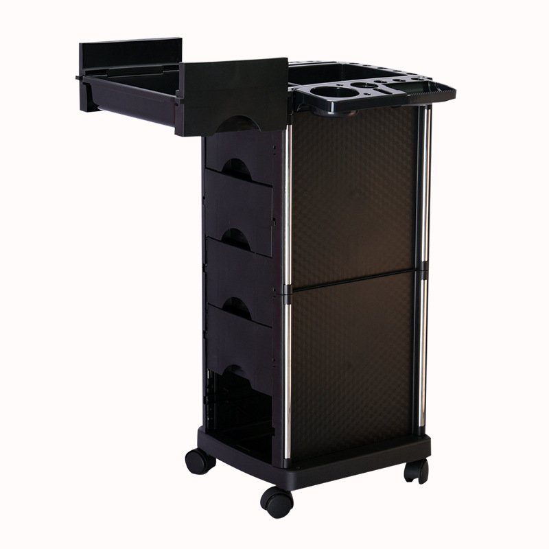 OEM Support Professional Hairdressing Salon Nail Organizer Utility Cart Beauty Hair Salon Trolley